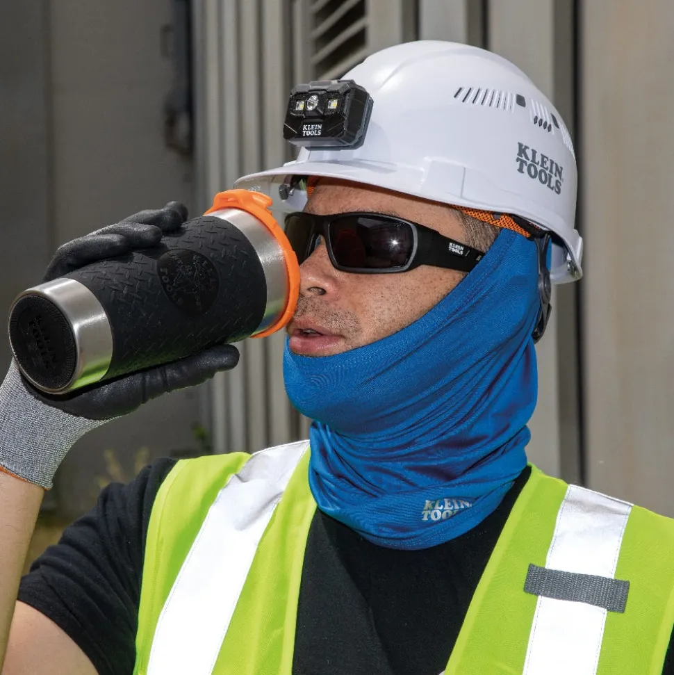 Klein Tools Neck and Face Cooling Band, Blue 60439