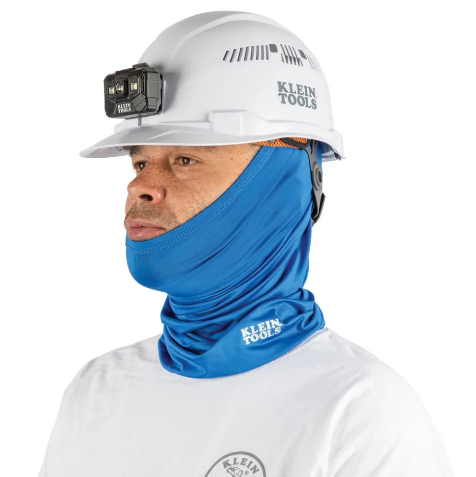 Klein Tools Neck and Face Cooling Band, Blue 60439