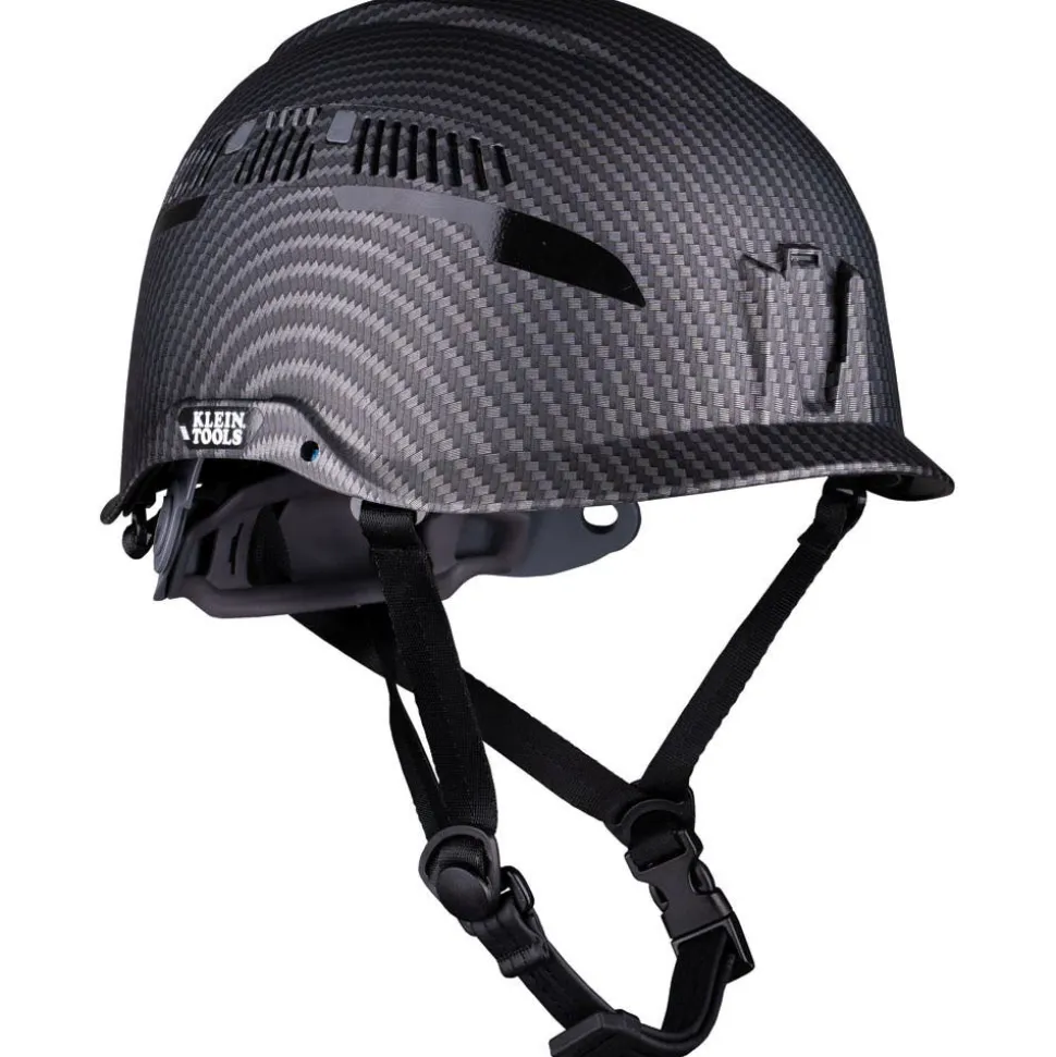 Klein Tools Safety Helmet, Premium KARBN Pattern, Class C, Vented 60516