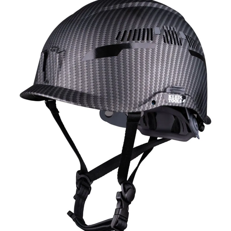 Klein Tools Safety Helmet, Premium KARBN Pattern, Class C, Vented 60516