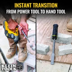 Klein Tools SDS Demolition Driver Set, 6-Piece 32755SD