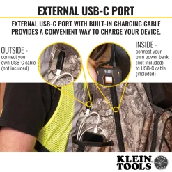 Klein Tradesman Pro XL Tool Bag Backpack, 40 Pockets, Camo 62800BPCAMO