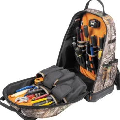 Klein Tradesman Pro XL Tool Bag Backpack, 40 Pockets, Camo 62800BPCAMO