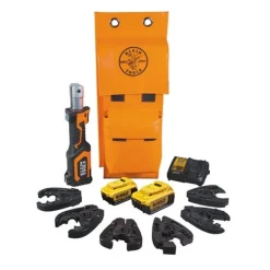 Klein 20V Dewalt Cordless Cable Cutter W/ ACSR Jaws 4.0 AH Battery BAT207T44H