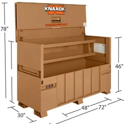 Knaack Model 91 STORAGEMASTER Piano Box with Ramp, 57.5 cu ft. 91