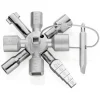 Knipex 3 1/2" TwinKey® Universal Control Cabinet Key 00 11 01
