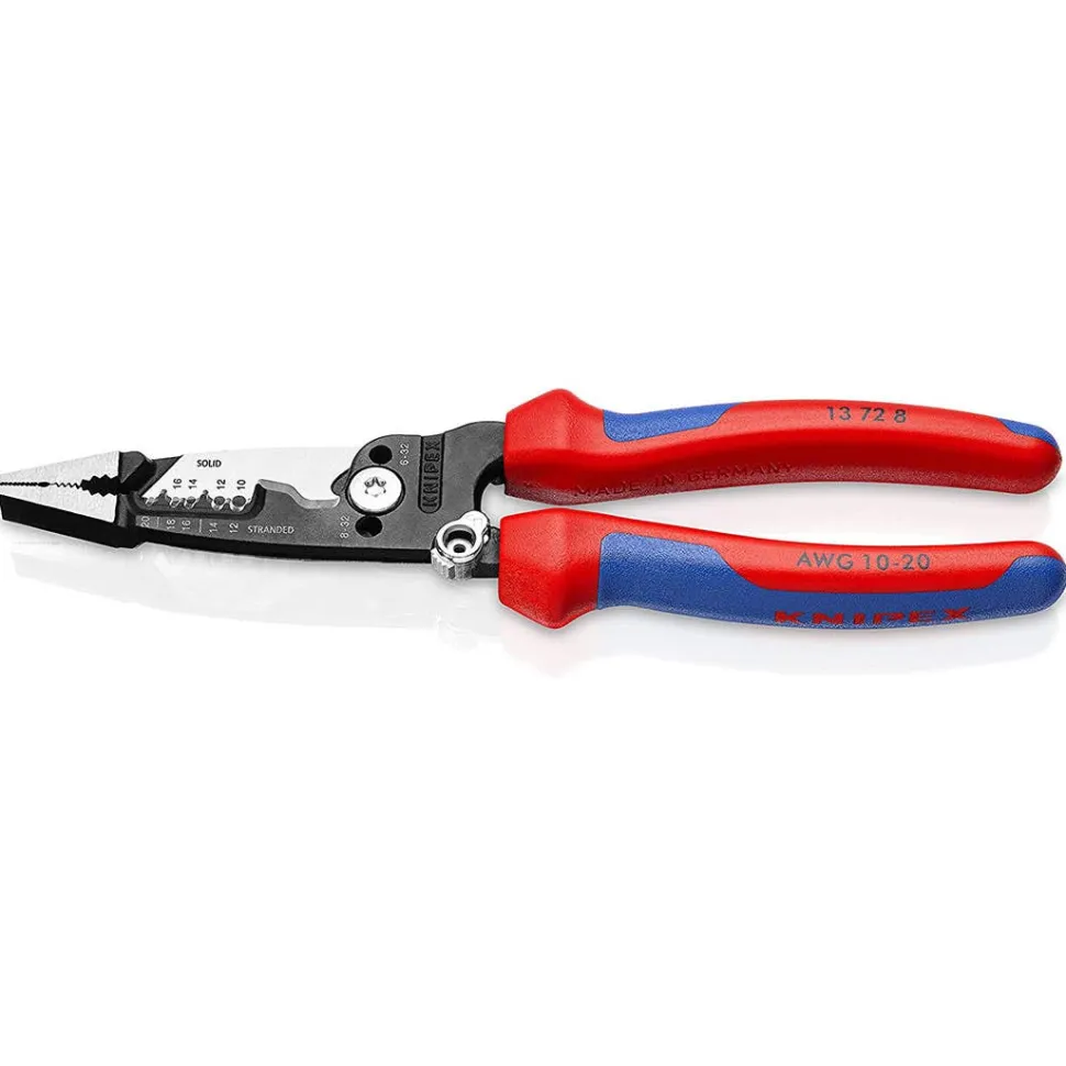 Knipex 8" Forged Wire Strippers w/ Comfort Grip 13 72 8 SBA
