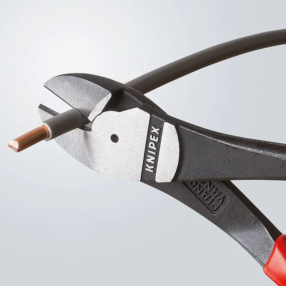 Knipex 8" High Leverage Chrome Diagonal Pliers 74 01 200