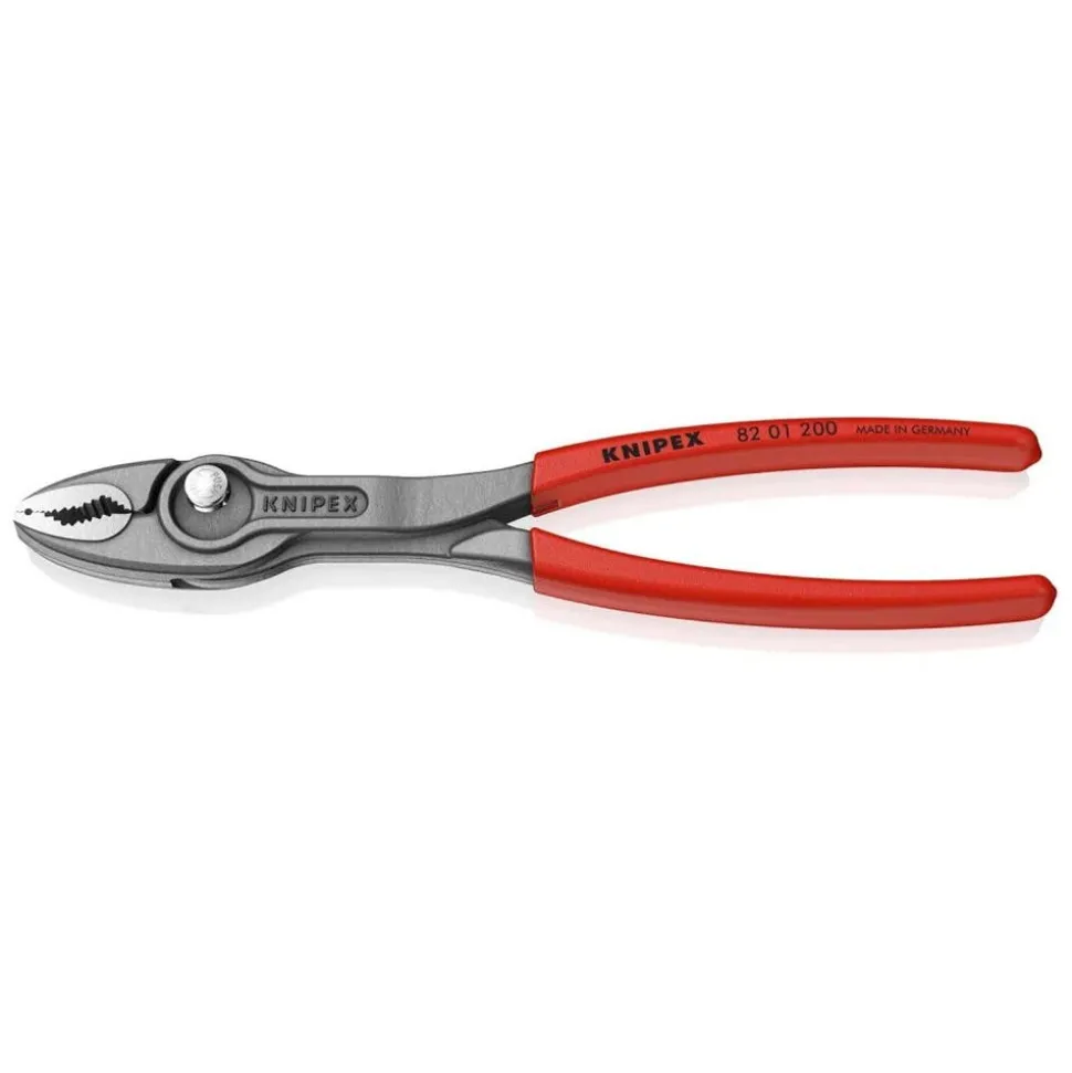 Knipex 6 Inch, 8 Inch, 10 Inch Steel TwinGrip Pliers Set with Dipped Handle 00 20 06 US4
