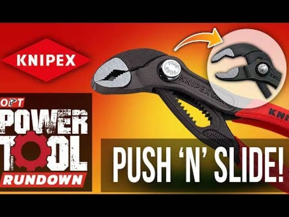 Knipex 3 PC. Professional Chrome Pliers Wrench Set (7", 10" & 12") 00 20 06 US2