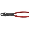 Knipex 7-3/4" Twin Grip Slip Joint Pliers w/ Plastic Grip 82 01 200