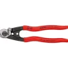 Knipex 7-1/2" Wire Rope Shears w/ Plastic Handle 95 61 190