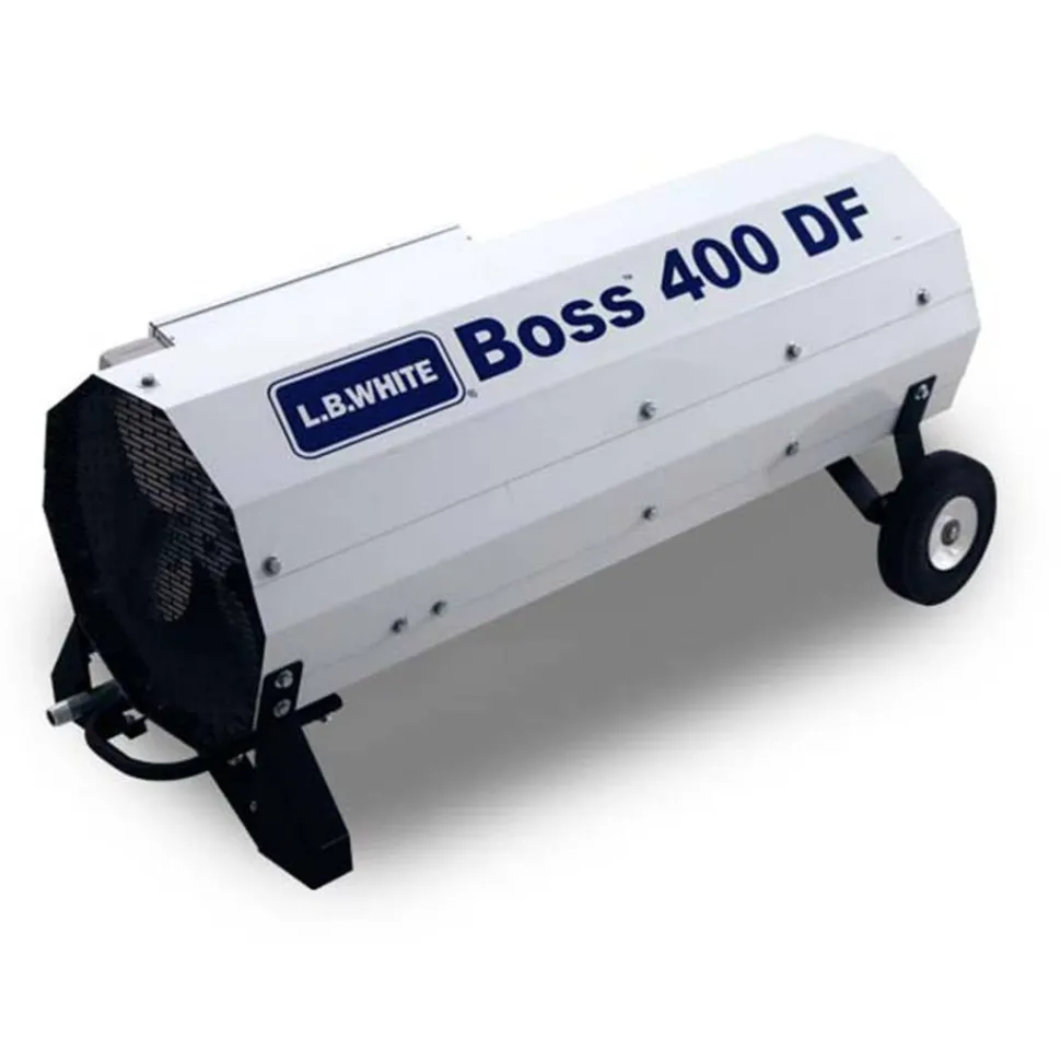 L.B. White BOSS 400 DF Direct-Fire Portable Heater 400,000 BTUs