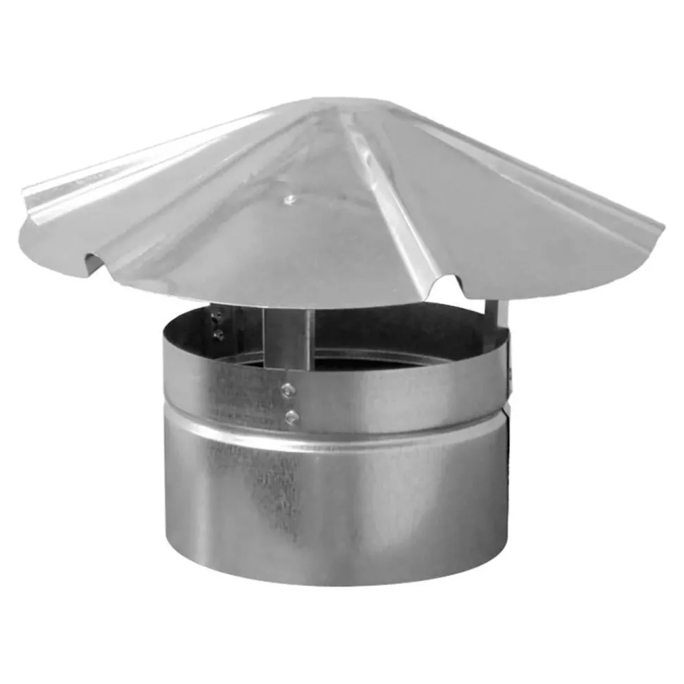 LB White Chimney Rain Cap Kit 8" Diameter For Foreman 750 Oil 30162A