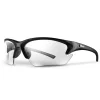 Lift Black Quest Safety Glasses With Clear Lens EQT-12KCB