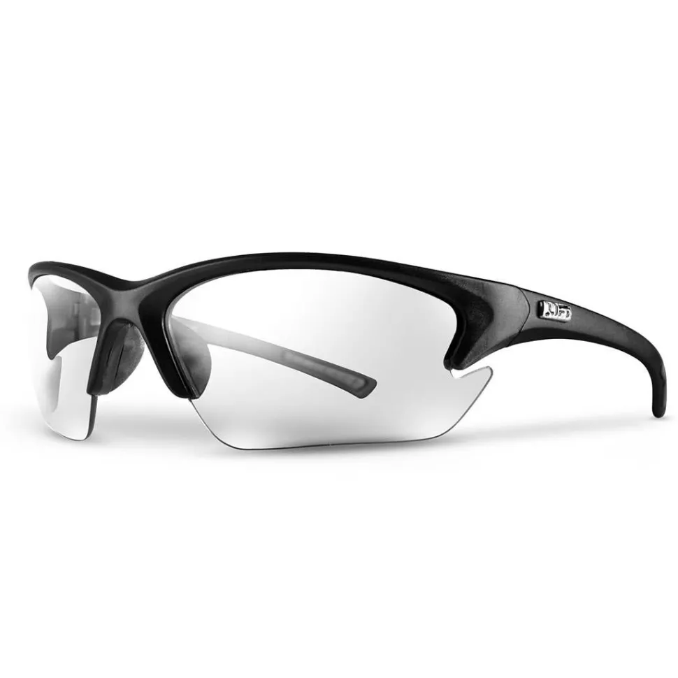 Lift Black Quest Safety Glasses With Clear Lens EQT-12KCB