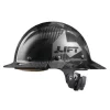 Lift DAX Carbon Fiber Full Brim Hard Hat (Black Camo) HDC-20CK