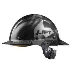 Lift DAX Carbon Fiber Full Brim Hard Hat (Black Camo) HDC-20CK