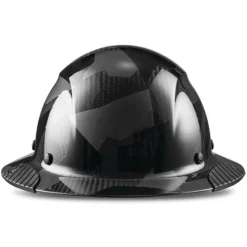 Lift DAX Carbon Fiber Full Brim Hard Hat (Black Camo) HDC-20CK
