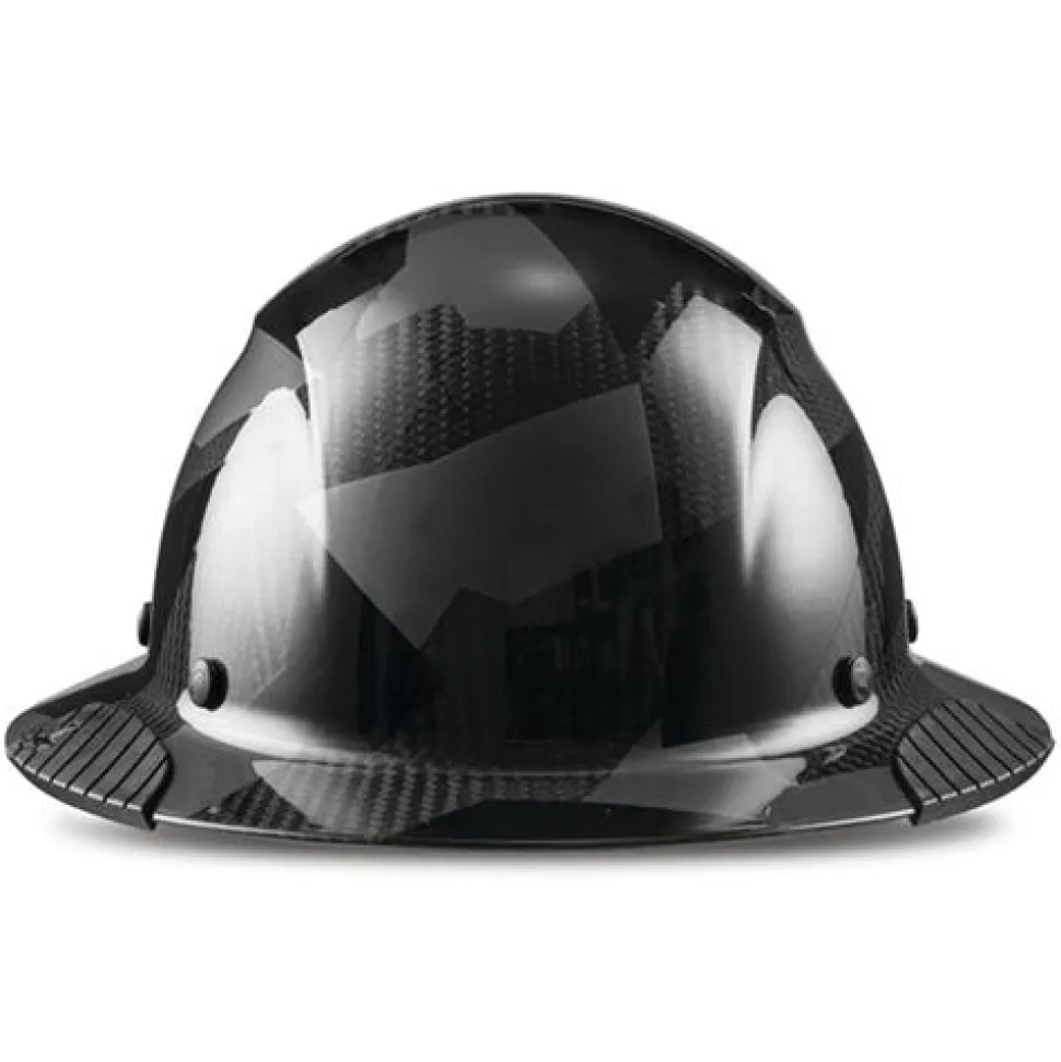 Lift DAX Carbon Fiber Full Brim Hard Hat (Black Camo) HDC-20CK