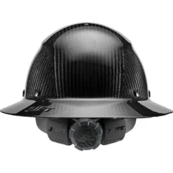 Lift DAX Carbon Fiber Full Brim Hard Hat (Gloss Black) HDC-15KG