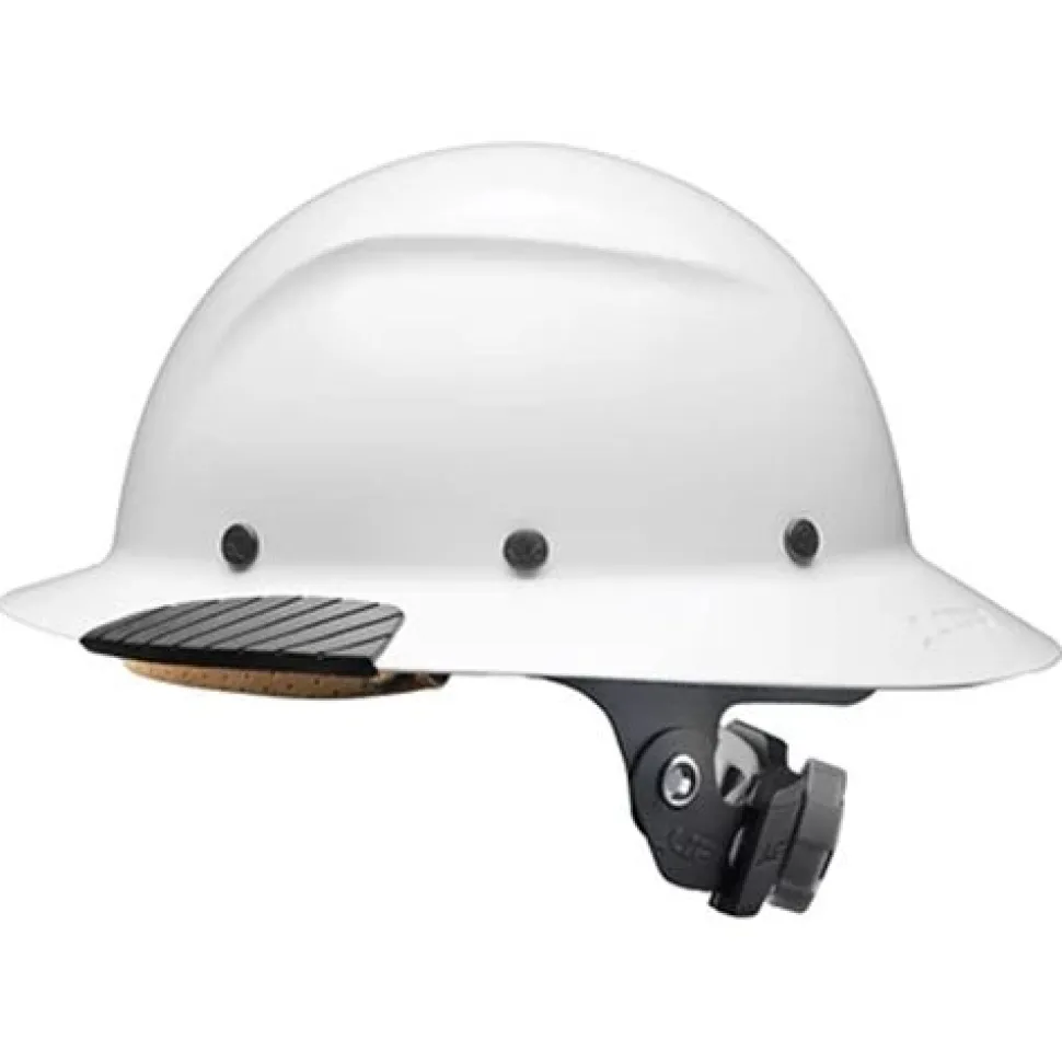 Lift DAX Fiber Resin Full Brim Hard Hat (Gloss White) HDF-15WG
