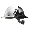 Lift DAX Fifty 50 Carbon Fiber Full Brim Hard Hat (White/Black Camo) HDF50C-20CK