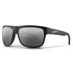 Lift Matte Black Banshee Safety Glasses With Mirrored Lens EBE-18MKM