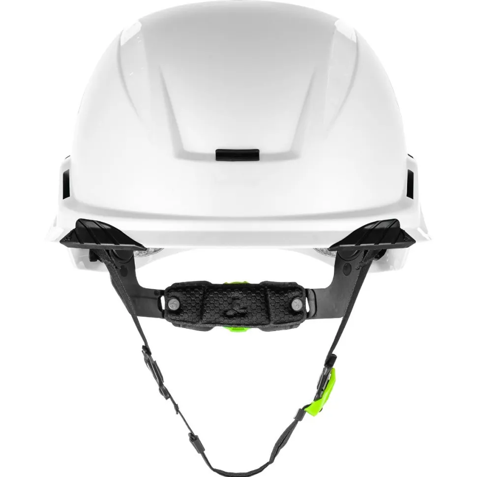 Lift RADIX Non-Vented Safety Helmet - White HRX-22WE2