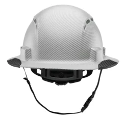 Lift Safety iDAX White Carbon Fiber Vented Hard Hat HIDV-24CW
