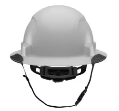 Lift Safety iDAX White Carbon Fiber Non-Vented Hard Hat HIDNV-24CW