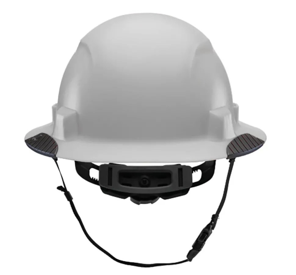 Lift Safety iDAX White Carbon Fiber Non-Vented Hard Hat HIDNV-24CW