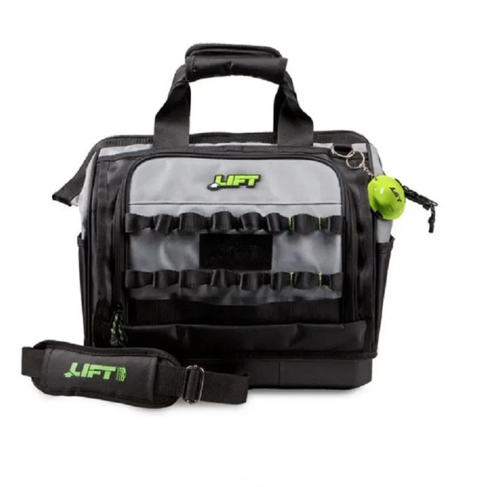 Lift Safety Technician Tool Bag with Easy Access Compartments AHT-24BGN