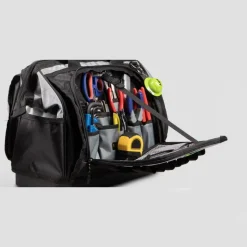 Lift Safety Technician Tool Bag with Easy Access Compartments AHT-24BGN