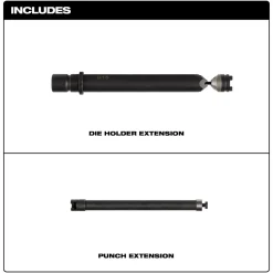 M12 FUEL 16 ga Nibbler Die Holder Extension 49-72-0152