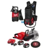 M18 FUEL Brushless Cordless 9" Cut-Off Saw w/ MX FUEL 1HP 2" Submersible Pump Kit Bundle