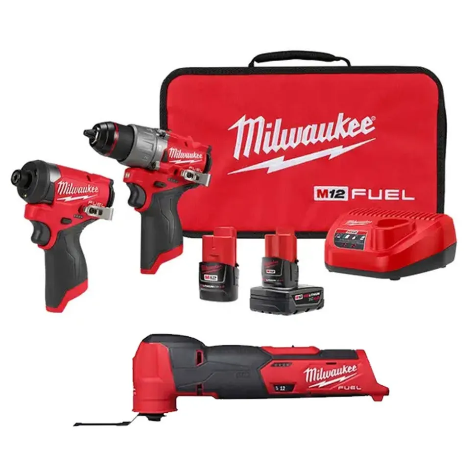 M12 FUEL 2-Tool Combo Kit w/ M12 Fuel Cordless Oscillating Multi-Tool