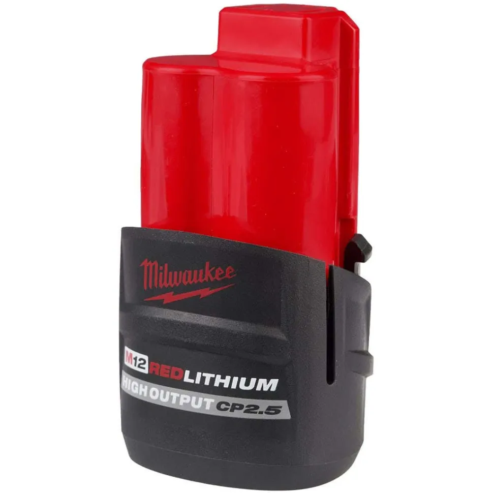 M12 10oz. Caulk & Adhesive Gun w/ REDLITHIUM HIGH OUTPUT CP2.5 Battery Bundle