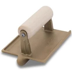 Marshalltown 6" x 4" QLT Bronze Hand Groover w/ 1/2" Groove Width 7314W