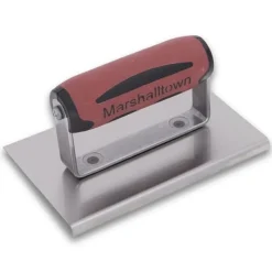 Marshalltown 6" x 4" Straight End Hand Edger w/ 1/2" Radius 166SSD