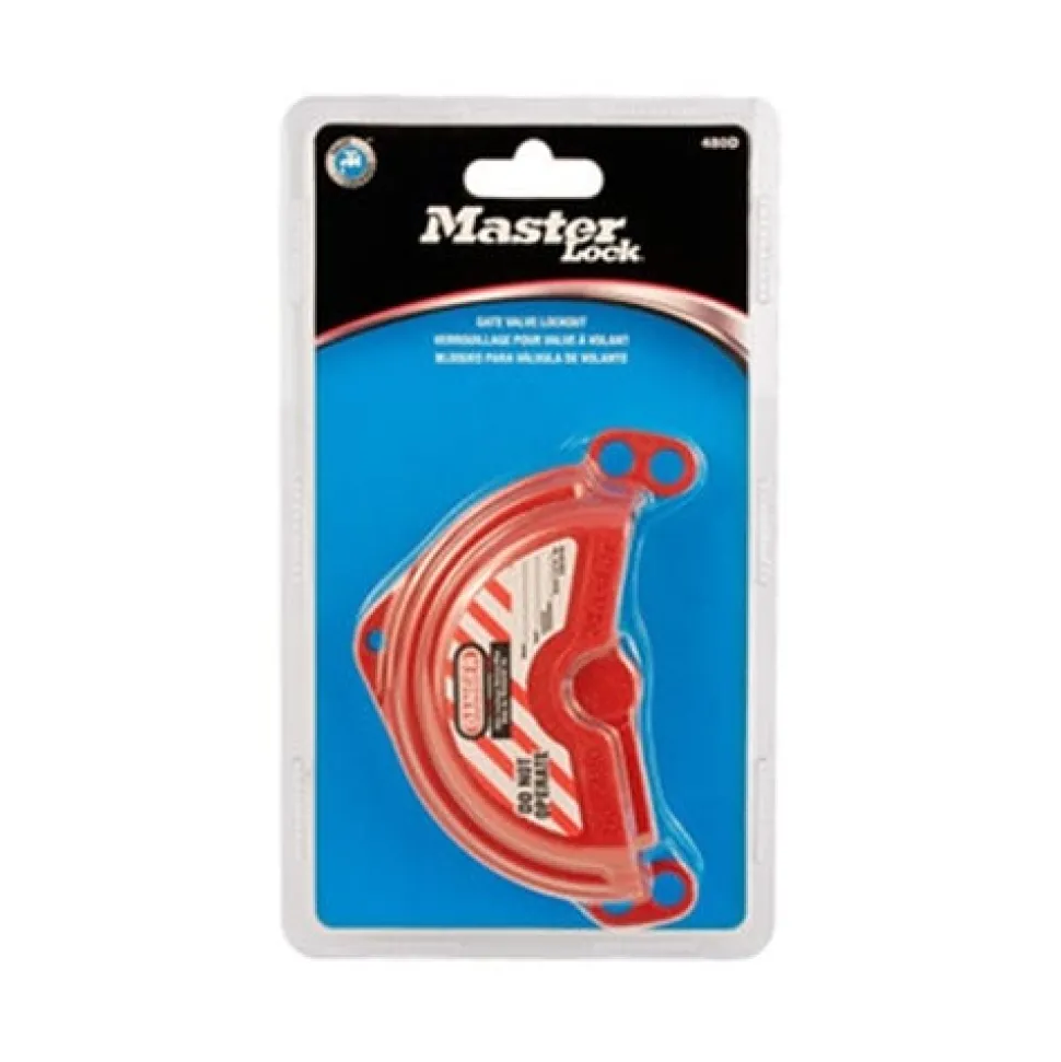 Master Lock Rotating Gate Valve Lockout; 1-3" (25mm-76mm) Diameter Handles 480D