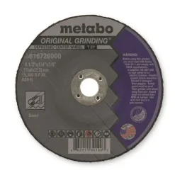 Metabo Type 27 A24N Original Grinding Wheel 4-1/2" x 1/4" x 7/8" US616726000