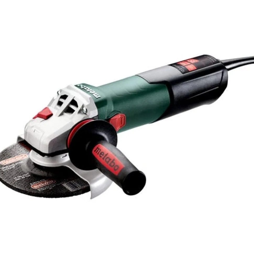 Metabo W 13-150 Quick 6" Angle Grinder Switch Lock-On 1350 Watts 603632420
