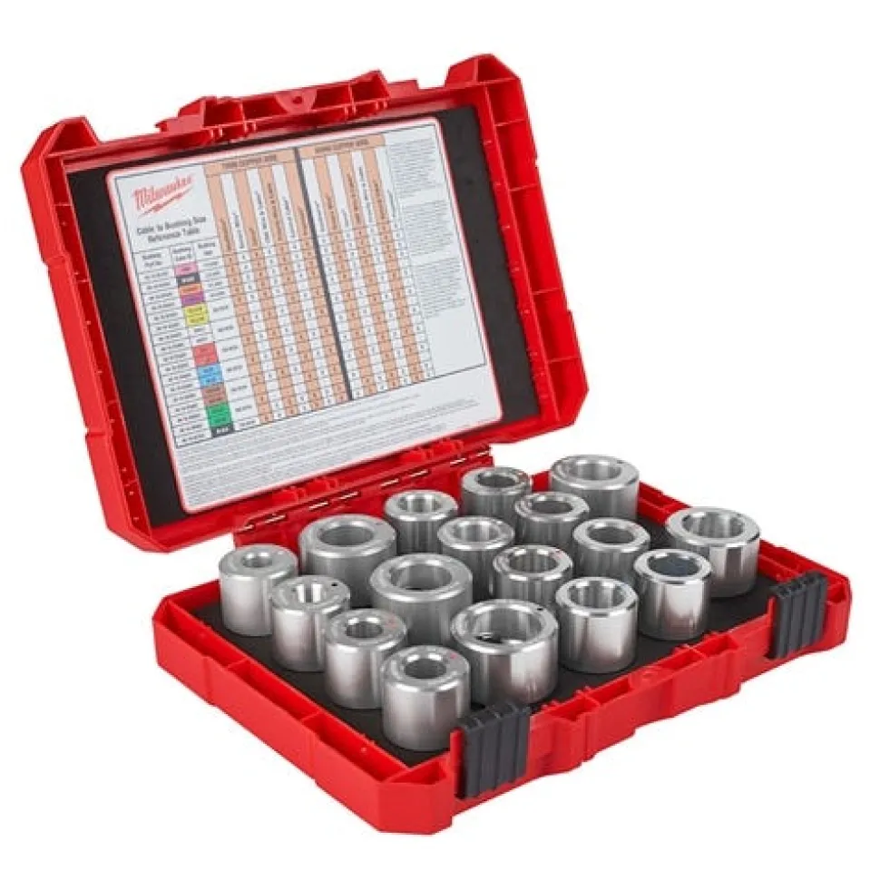 Milwaukee 1/0 AWG - 750 MCM Cu with 17 THHN / XHHW Bushings 49-16-BKITS