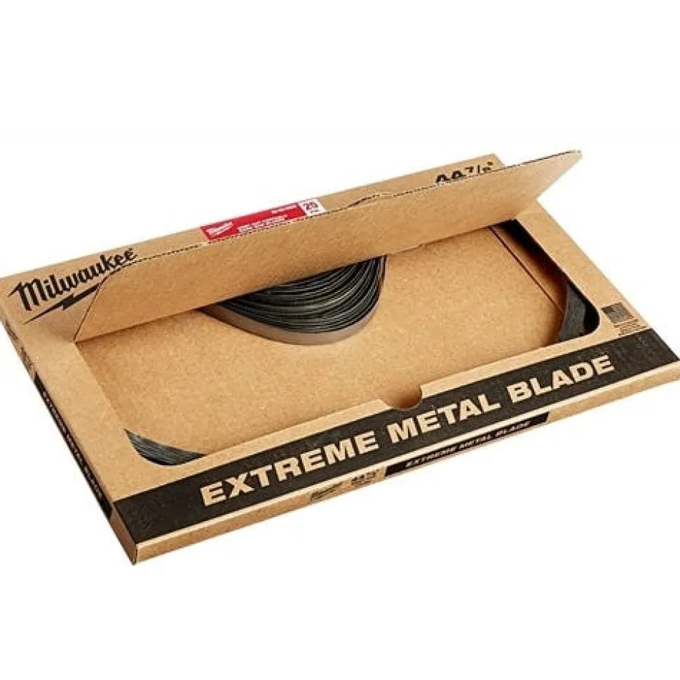Milwaukee 44-7/8" Bandsaw Blades Extreme Thin Metal Deep Cut 12/14 TPI (3 Pack) 48-39-0611
