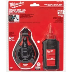 Milwaukee 100' Bold Line Kit w/ Red Chalk 48-22-3986