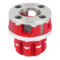 Milwaukee 3/4" Compact Alloy NPT 11R Pipe Threading Forged Aluminum Die Head 48-36-1308