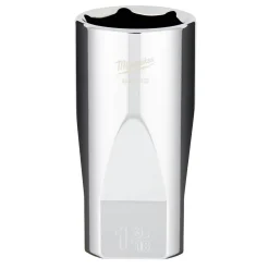 Milwaukee 1/2" Drive 1-3/16" Deep 6-Point Chrome Socket 45-34-2105