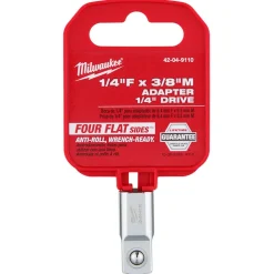 Milwaukee 1/4" Drive 1/4"F X 3/8"M Adapter 42-04-9110