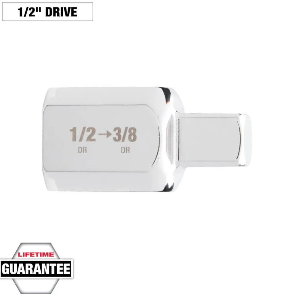 Milwaukee 1/2" Drive 1/2"F X 3/8"M Adapter 42-04-9113